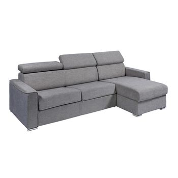 Sofá Cama Vizir  258x152x97 Cm Color Gris Antracita Vente-unique