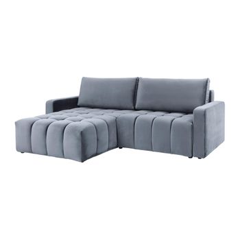 Sofá Cama Esilia  288x180x95 Cm Color Gris Vente-unique