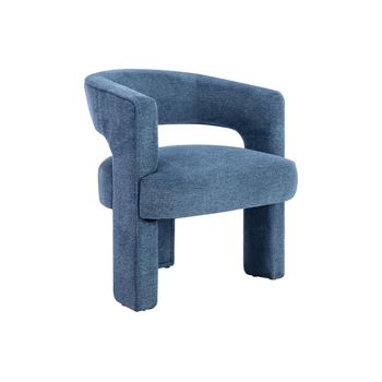 Sillón Clásico Fontanova  66x63x75 Cm Color Azul Vente-unique