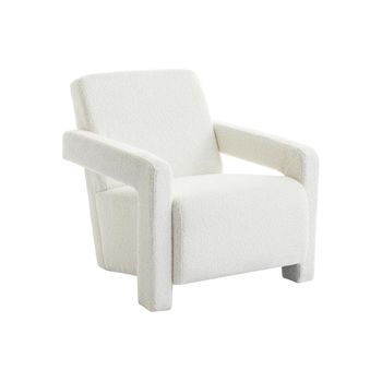 Sillón Clásico Isparta  65x83x71 Cm Color Blanco Vente-unique