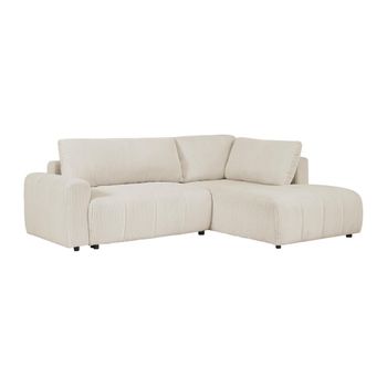 Sofá Cama Ricia  259x195x96 Cm Color Beige Vente-unique