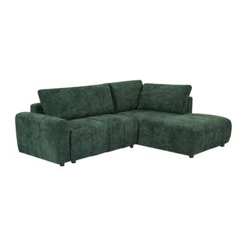 Sofá Cama Ricia  259x195x96 Cm Color Verde Vente-unique