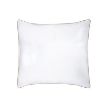 Funda De Almohada Agami  63x63x Cm Color Beige, Blanco Vente-unique