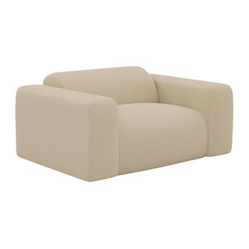 Sillón Clásico Pogni  130x97x67 Cm Color Beige Vente-unique