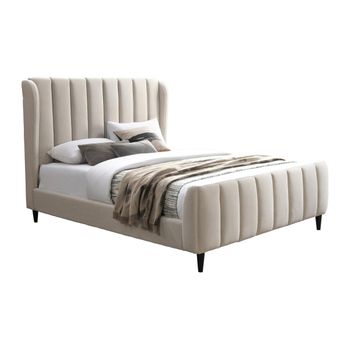 Base De Cama Casagoti  153.5x212x138.5 Cm Color Beige Vente-unique