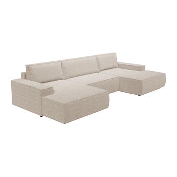 Sofá Cama Amelia  354x167x85 Cm Color Beige Vente-unique