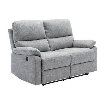 Sofá Relax Lunano  154x89x102 Cm Color Gris Claro Vente-unique