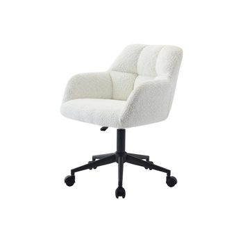 Silla De Escritorio Pega  59x60x86 Cm Color Blanco Vente-unique