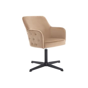 Silla De Escritorio Capuli  70x70x80 Cm Color Beige Vente-unique