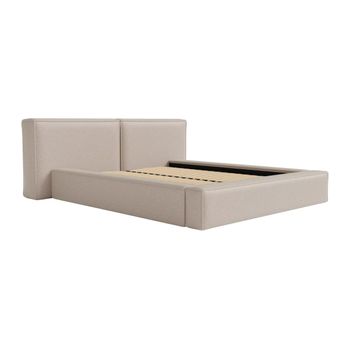 Cama Con Canapé Abatible Timano  206x249x90 Cm Color Beige Vente-unique