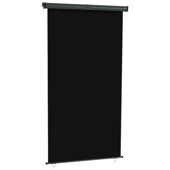 Toldo Lateral De Balcón Negro 175x250 Cm