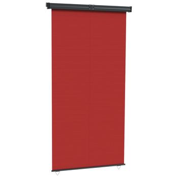 Toldo Lateral De Balcón Rojo 145x250 Cm