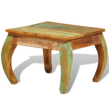 Mesa De Centro Vintage Madera Reciclada Marrón