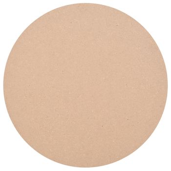 Tablero De Mesa Redondo Mdf 800x18 Mm Beige