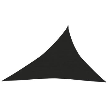 Toldo De Vela Negro Hdpe 160 G/m² 4x5x6,8 M