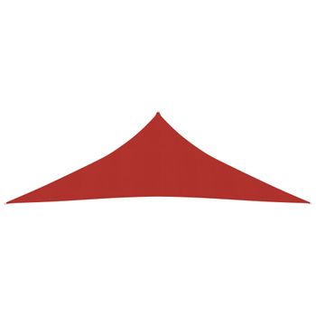 Toldo De Vela Hdpe Rojo 160 G/m² 4x4x5,8 M