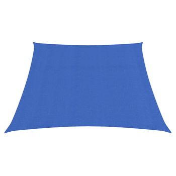 Toldo De Vela Hdpe Azul 160 G/m² 3/4x2 M