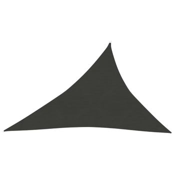 Toldo De Vela Gris Antracita Hdpe 160 G/m² 4x5x6,8 M