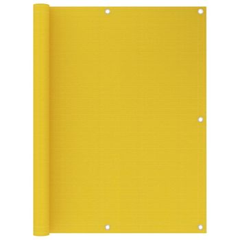 Toldo Para Balcón Hdpe Amarillo 120x600 Cm