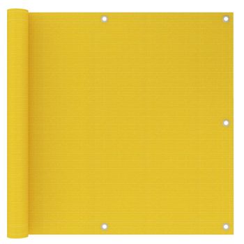 Toldo Para Balcón Hdpe Amarillo 90x300 Cm