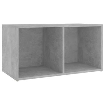 Mueble Para Tv Madera Contrachapada Gris Hormigón 72x35x36,5 Cm