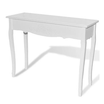 Mesa Consola De Tocador Blanco