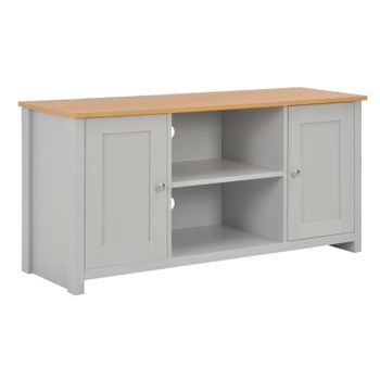 Mueble De Tv Gris 120x39x58 Cm