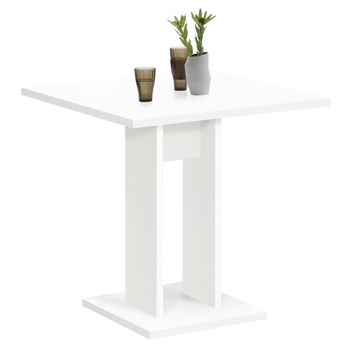 Mesa De Comedor Blanca 70 Cm