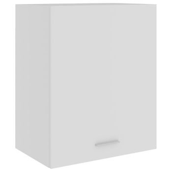 Armario Colgante Cocina Contrachapada Blanco 50x31x60 Cm