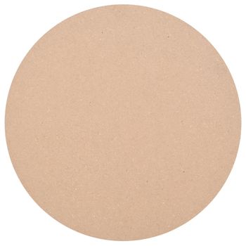 Tablero De Mesa Redondo Mdf 600x18 Mm Beige