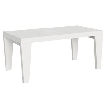 Mesa Extensible Fresno Blanco 6 A 20 Plazas L 180 A 440 Cm Kristo-soporte 4 Pies