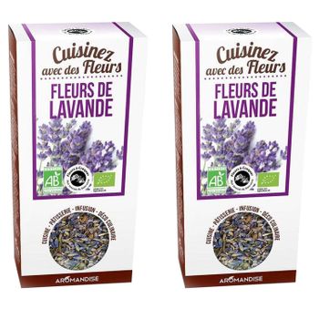 Flores Comestibles Bio - Flores De Lavanda 80 G