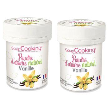 Aroma Alimentario Natural En Polvo 30 G - Vainilla