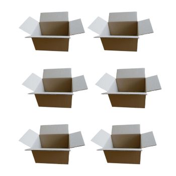 12 Cajas De Embalaje Pequeñas 16 X 12 X 11 Cm