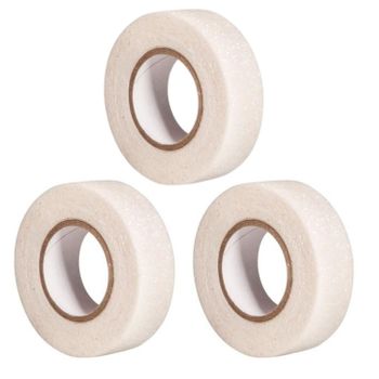 3 Masking Tapes Con Brillo De 5 M X 1,5 Cm - Blanco