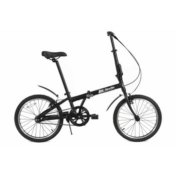 Bicicleta Plegable - Fabricbike Folding - Aluminio 20" - Matte Black (guardabarros)