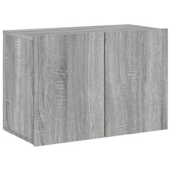 Vidaxl Mueble Para Tv De Pared Gris Sonoma 60x30x41 Cm