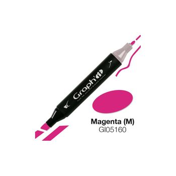 Marcador Graph'it De Doble Punta - Magenta