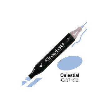 Marcador Graph'it De Doble Punta - Celestial