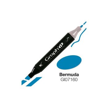 Marcador Graph'it De Doble Punta - Bermuda