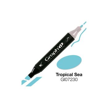 Marcador Graph'it De Doble Punta - Tropical Sea