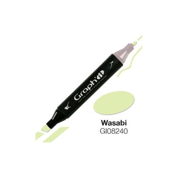 Marcador Graph'it De Doble Punta - Wasabi