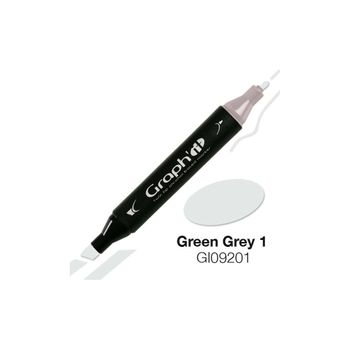 Marcador Graph'it De Doble Punta - Gris Verde 1