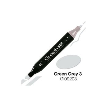 Marcador Graph'it De Doble Punta - Gris Verde 3