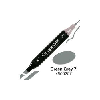 Marcador Graph'it De Doble Punta - Gris Verde 7