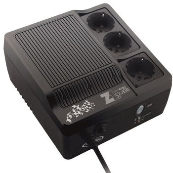 Infosec Inversor De Alta Frecuencia Z1 Zenergy Cube Ex 400 - 400 Va 3 Enchufes Fr / Schuko