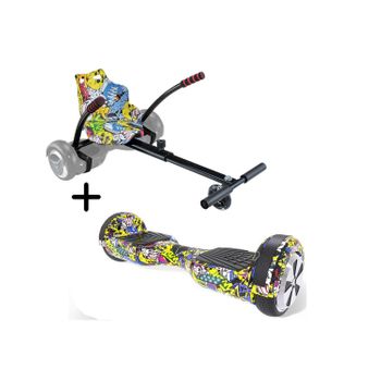 Hoverboard Urbanglide 65 Lite Multicolor + Kart Pilot Multicolor