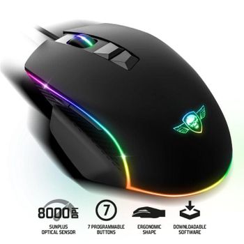 Ratón Gaming Inalámbrico Spirit of Gamer Xpert M800 10000 DPI