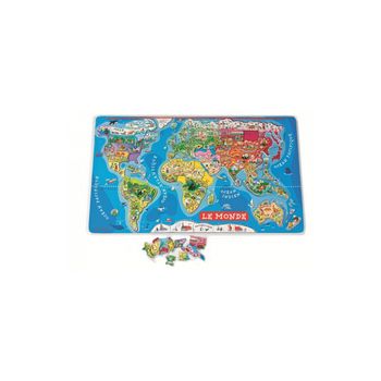 Puzzle Monde Magnetique