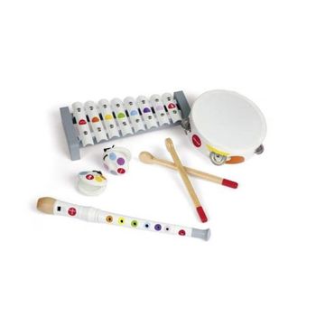 Set De Instrumentos Musicales Confetti De Janod